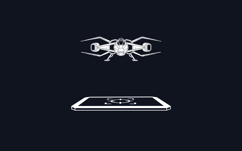Sample docking animation created with the editor